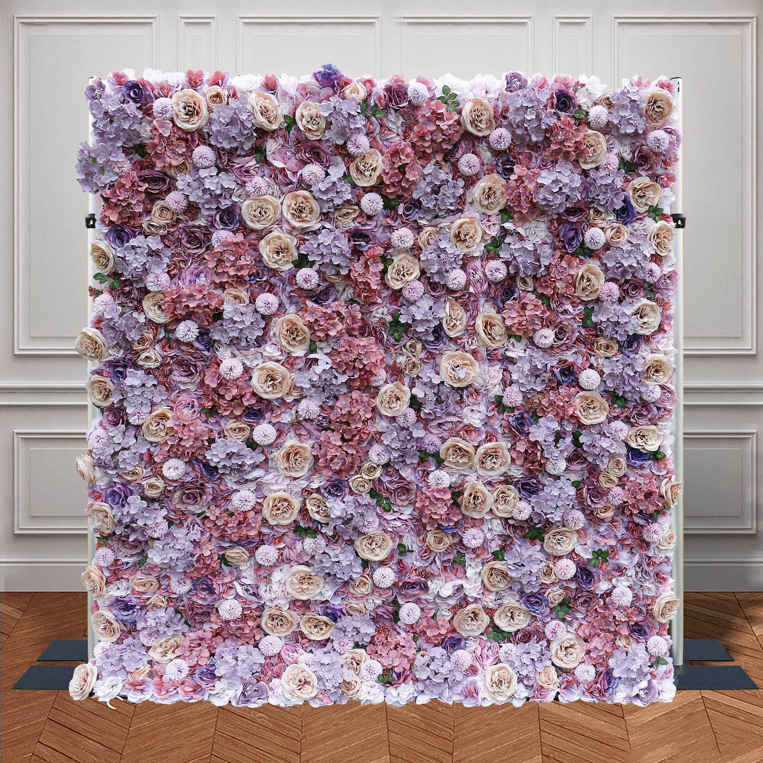 Aliflowers 3D Hydrangea Retro Flower Arrangement on Wall Wedding Backdrop Decor ALFWL099