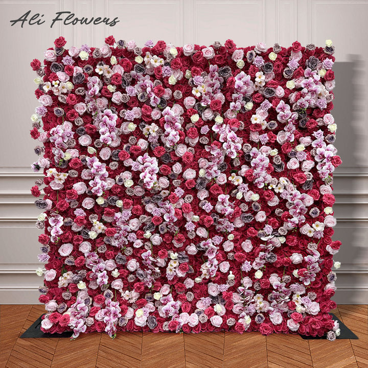 5D Rose Flower Wall