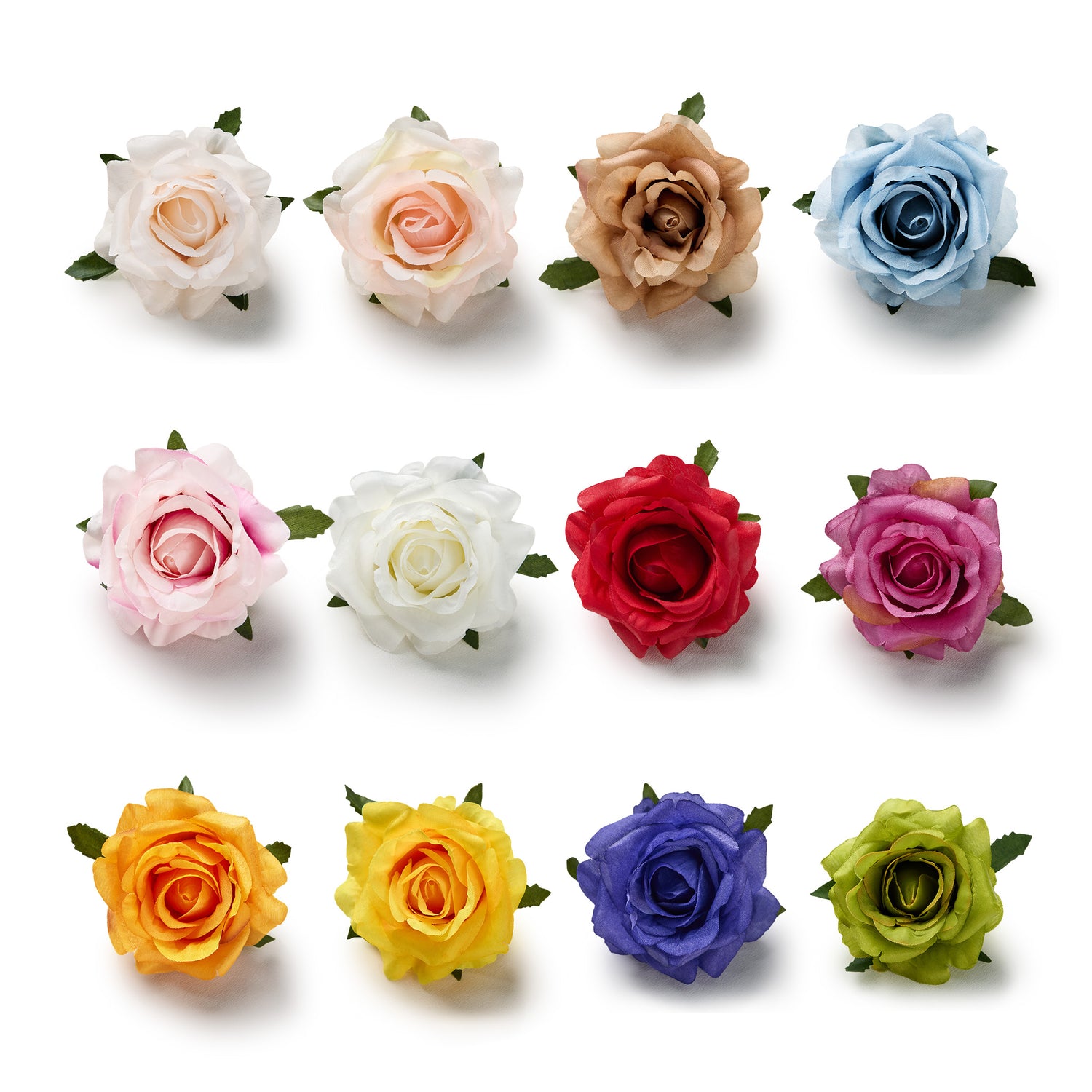 Aliflowers 7CM Artificial Rose Flower Heads for DIY & Decorations 50PCS/100PCS ALFHR001