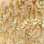 Aliflowers Artificial Handmade Dried Yellow Pampas Grass Wall for Event Party Wedding Backdrop Decor Prop ALFWL134