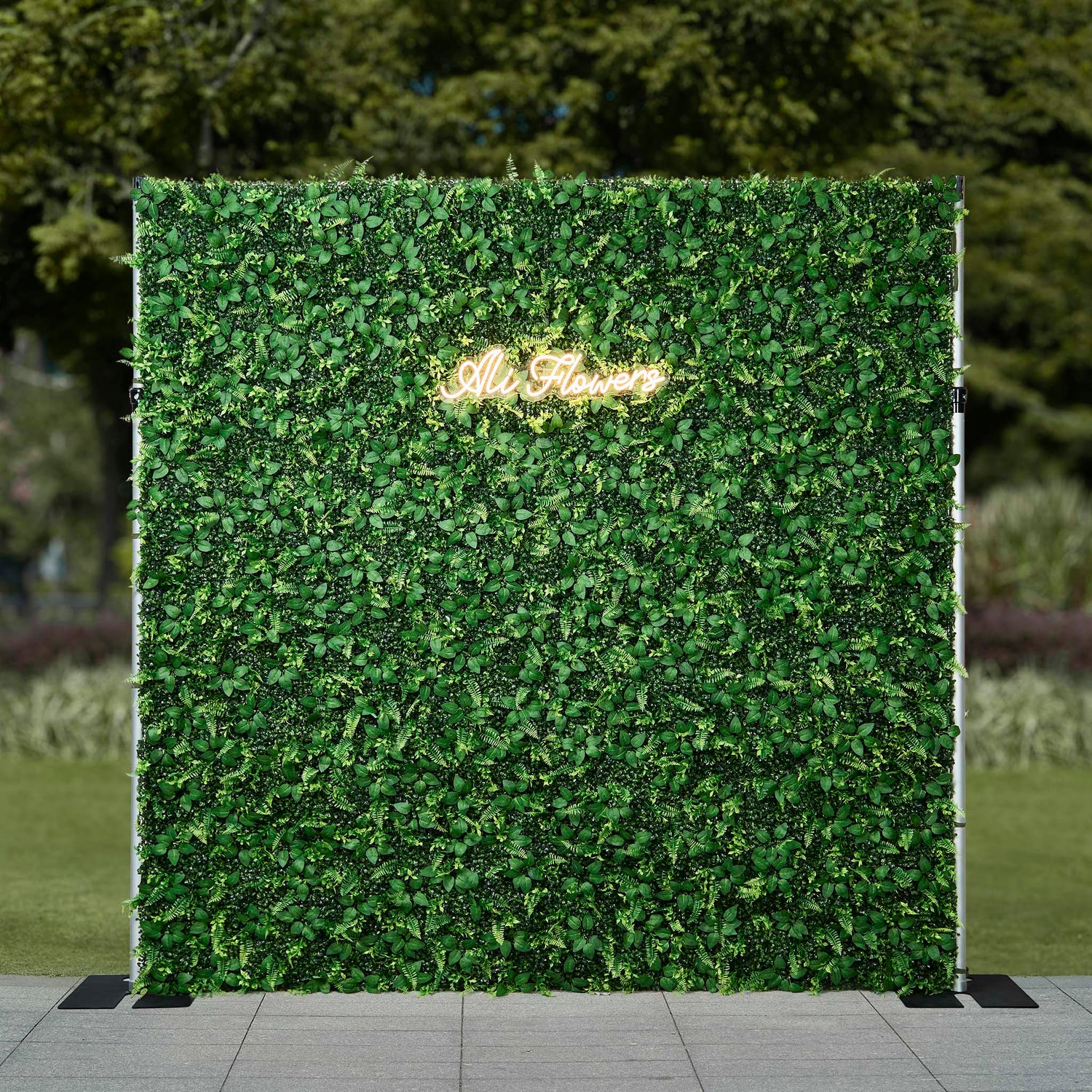 Artificial Grass Wall Backdrop ALFWL151