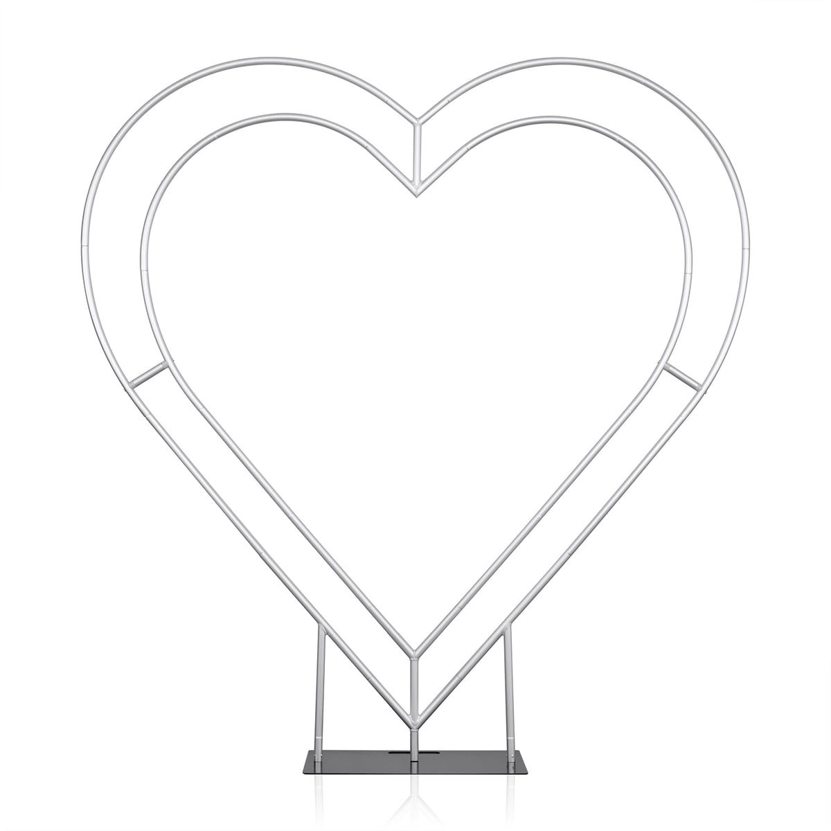 Heart-shaped arch stand