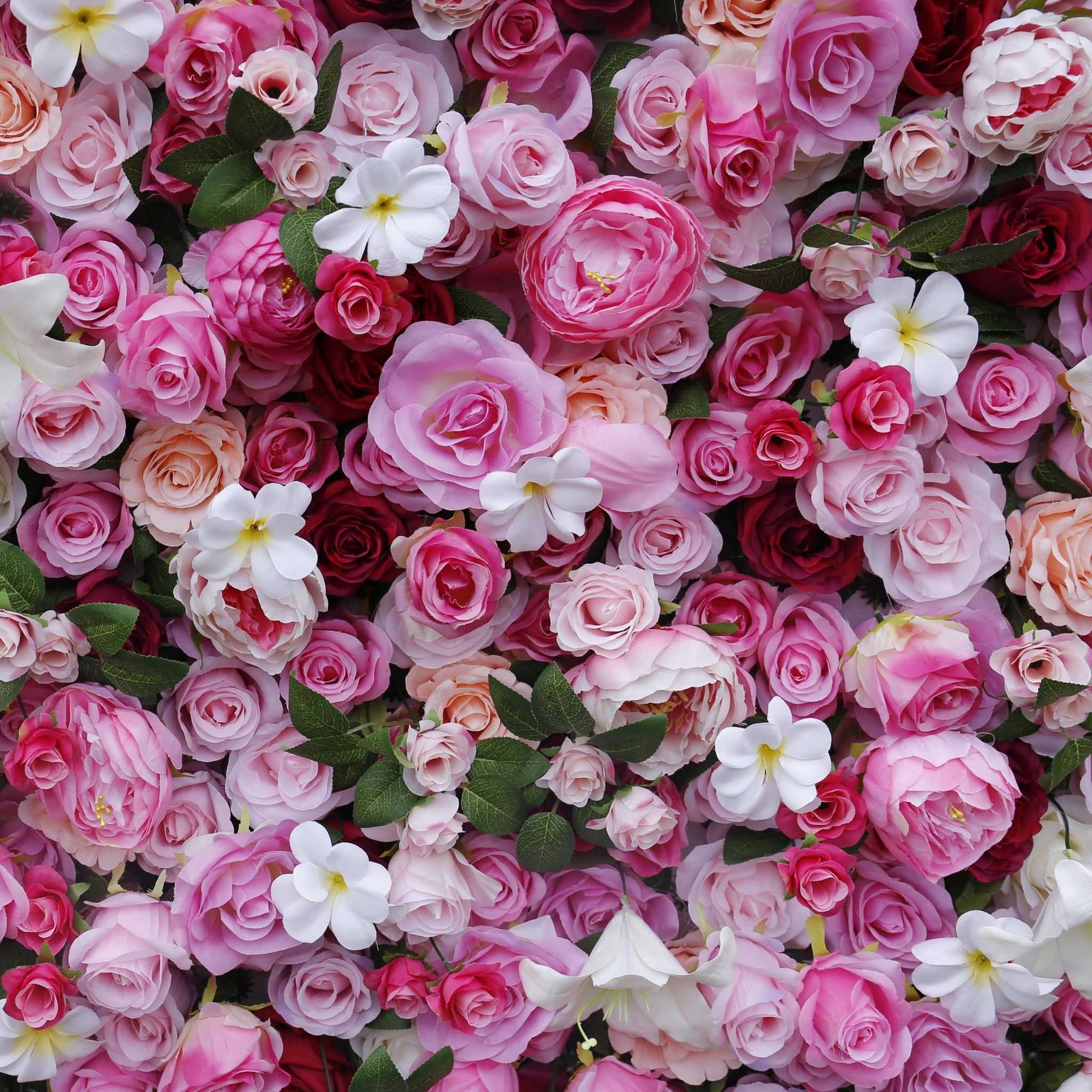 Aliflowers 3D Pink Flower Wall for a Wedding ALFWL051 - Ali Flowers