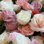 Ali Flowers 5D Silk Rose Flower Panel Backdrop Wedding Stage Decorative Curtain Artificial Flower Wall ALFWL009 - Ali Flowers